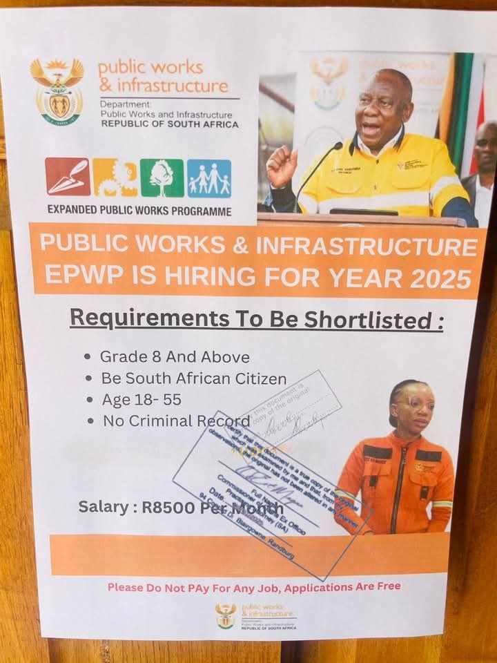 DEPARTMENT OF WATER AND SANITATION